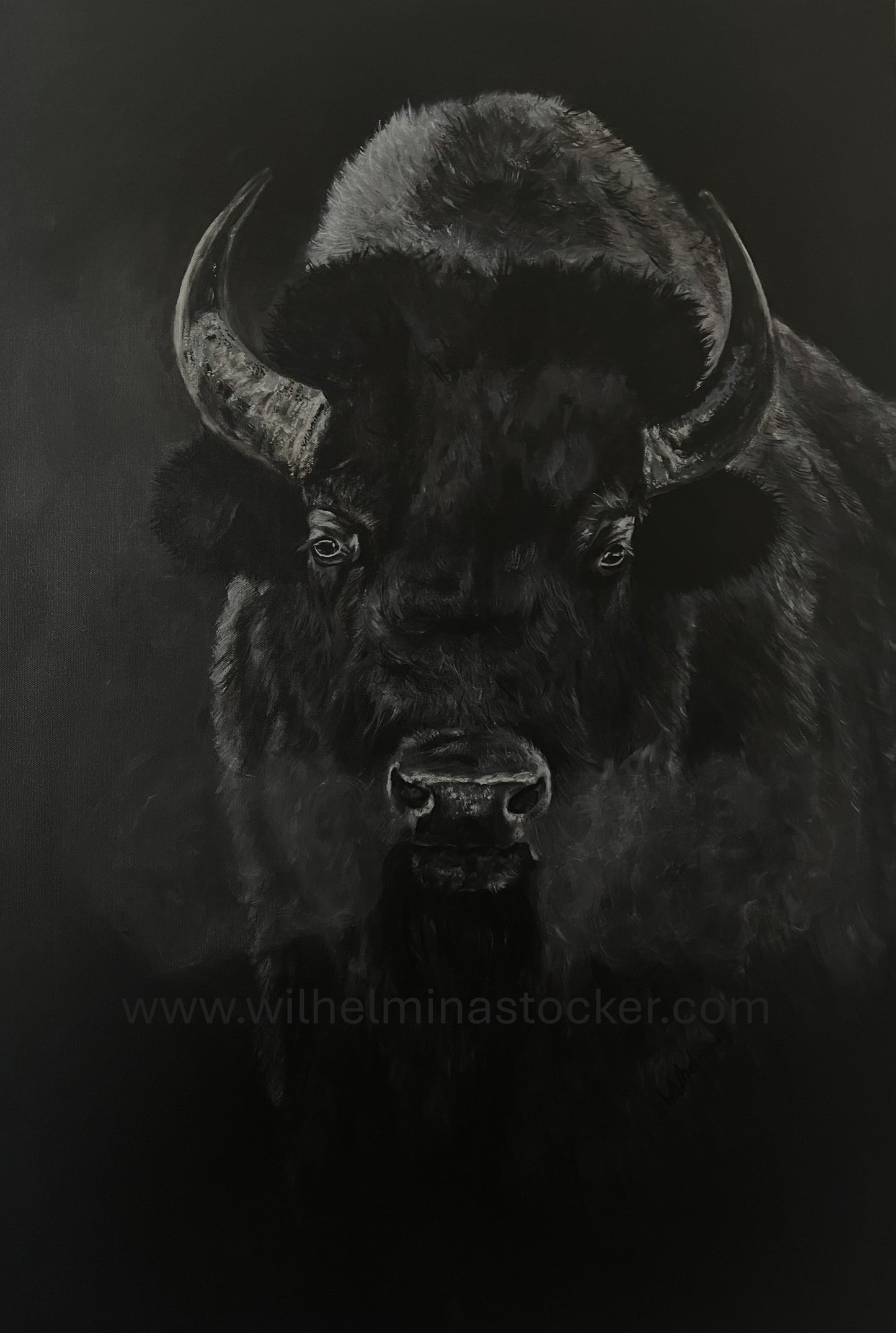 Breathe - Bison Art