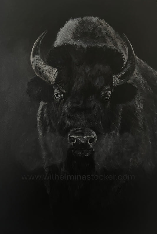 Breathe - Bison Art