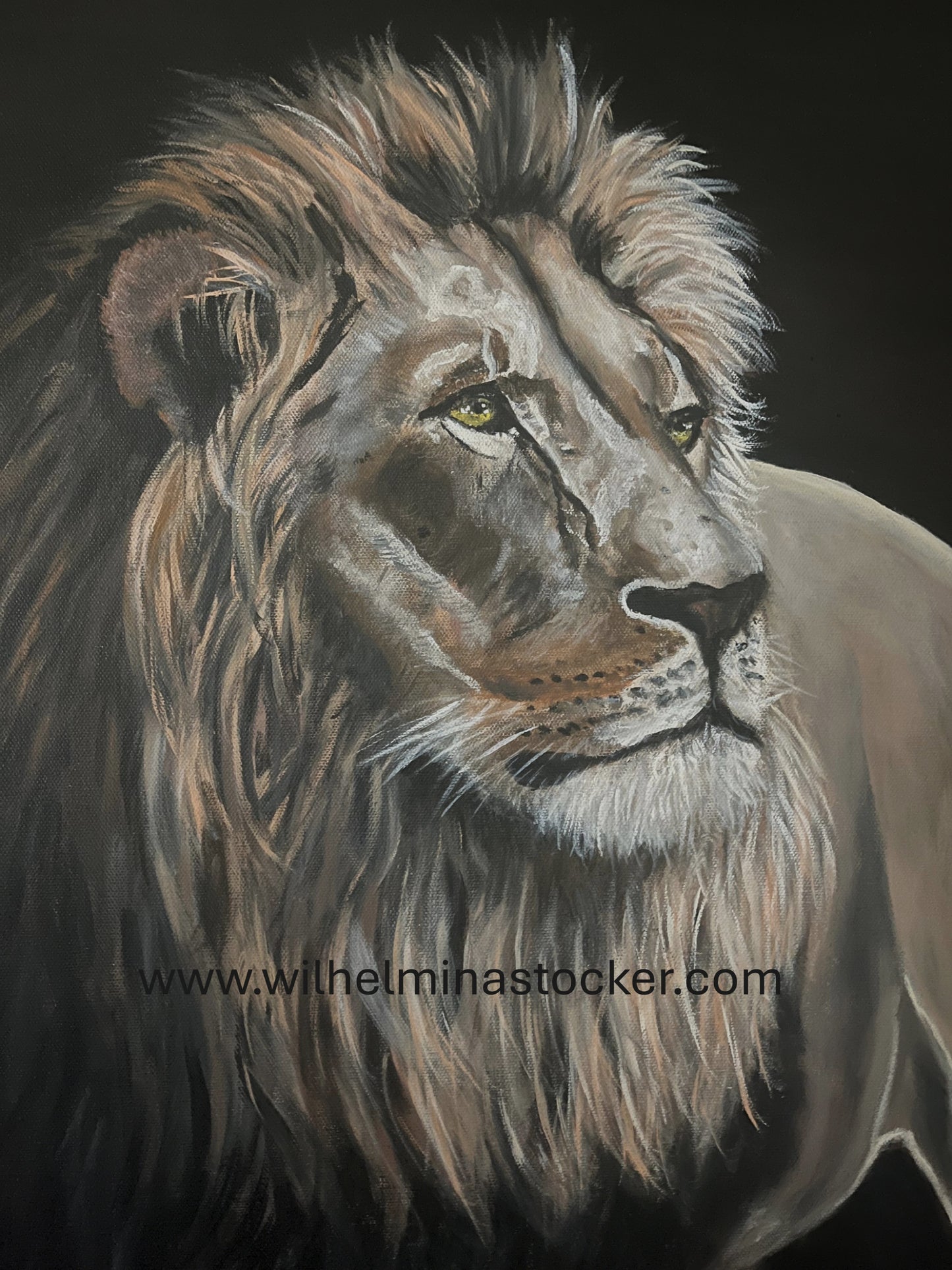 Pivot - Lion painting