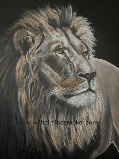 Pivot - Lion painting