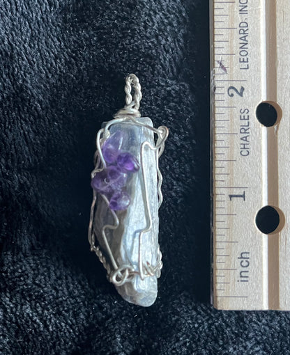 Blue Kyanite Pendants