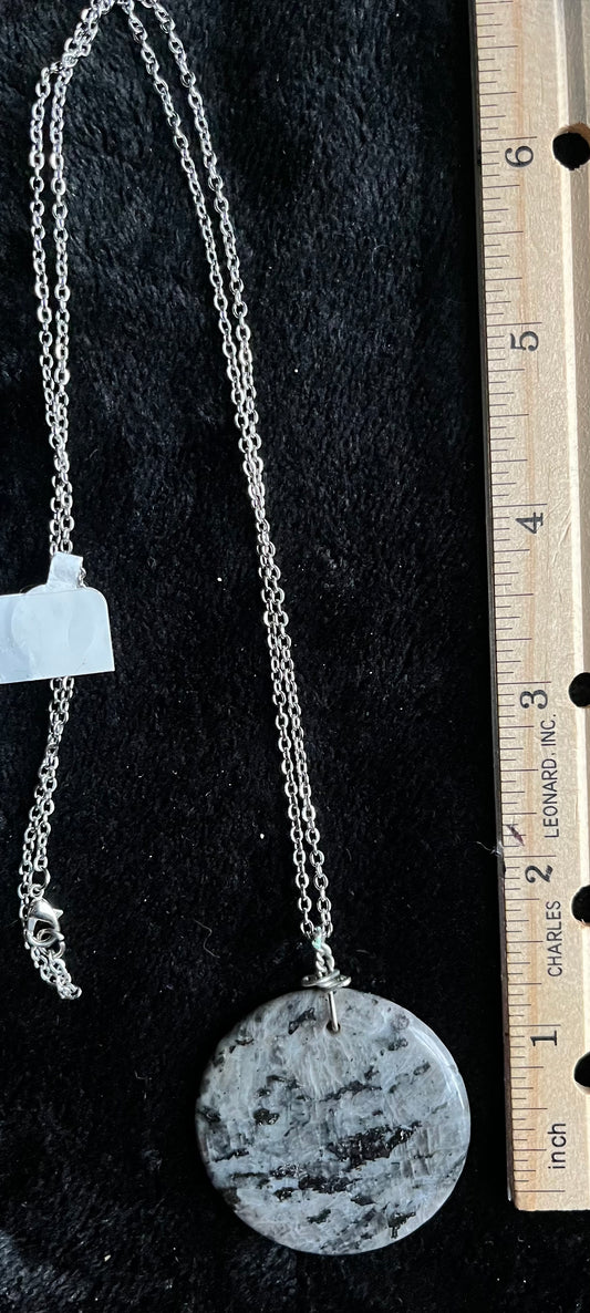 Larvikite Pendant