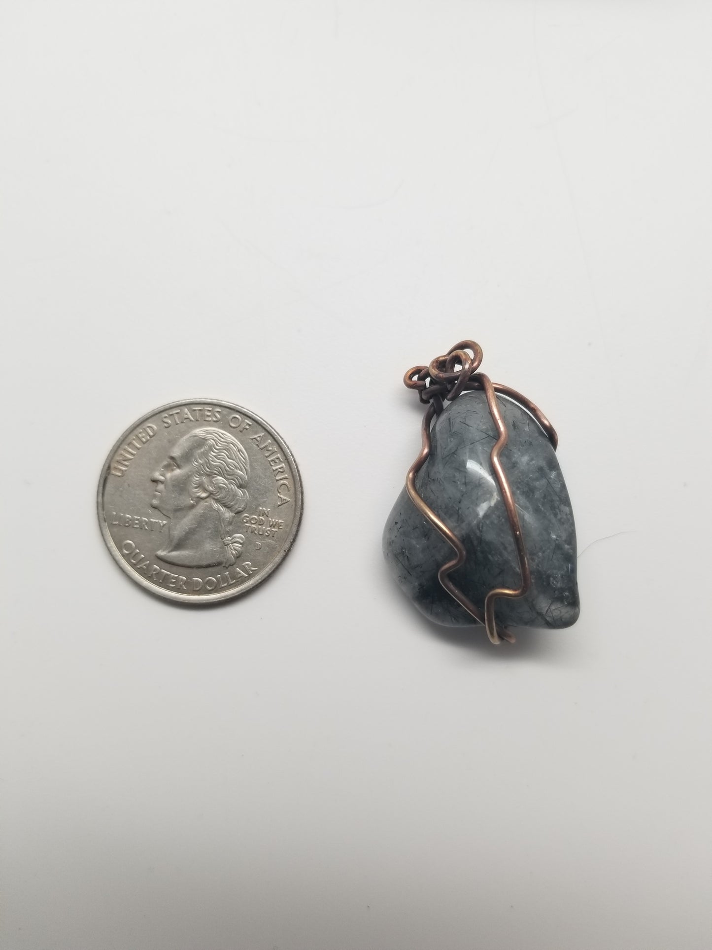 Tourmalated Quartz Pendant