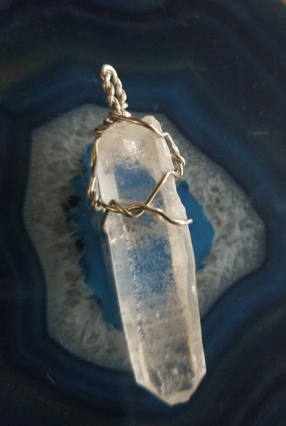 Lemurian Seed Crystal Pendant