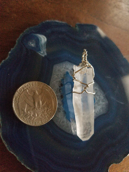 Lemurian Seed Crystal Pendant