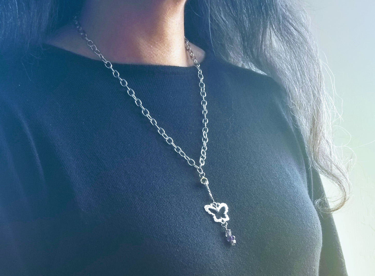 Necklace,  bracelet and earrings set