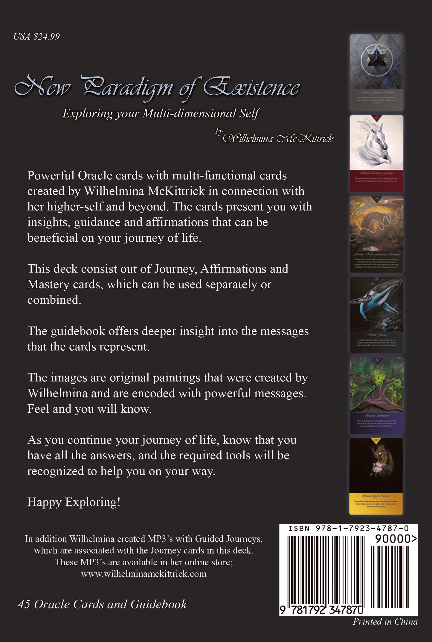 25 Guided Journeys - The New Paradigm of Existence Oracle Cards
