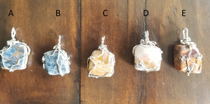 Pietersite  Pendant - Various Unique Pendants